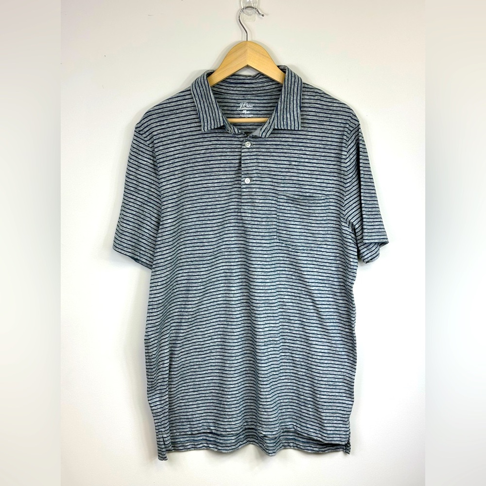 J. Crew Knit Goods NWOT Striped Polo Shirt